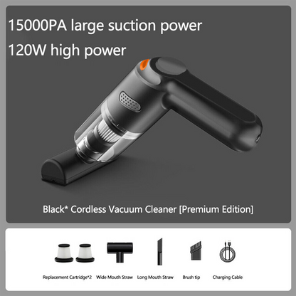 🔥 10,000Pa Powerful Suction — Cordless Car Cleaning Made Easy! 🚗💨