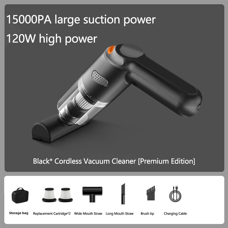 🔥 10,000Pa Powerful Suction — Cordless Car Cleaning Made Easy! 🚗💨