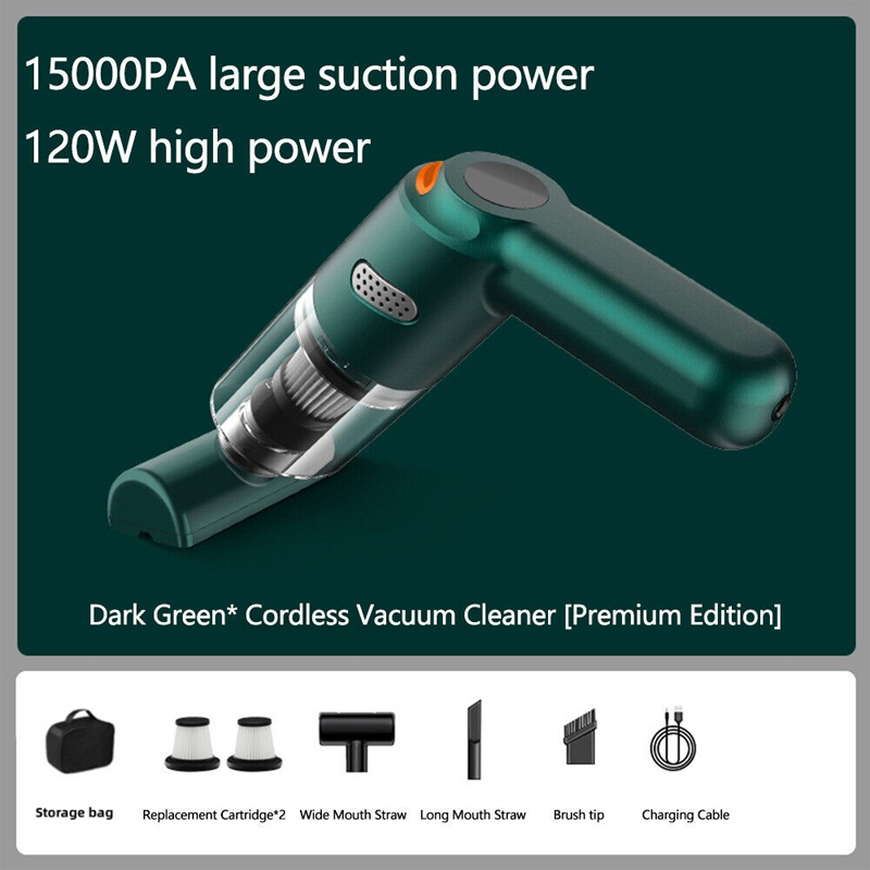 🔥 10,000Pa Powerful Suction — Cordless Car Cleaning Made Easy! 🚗💨