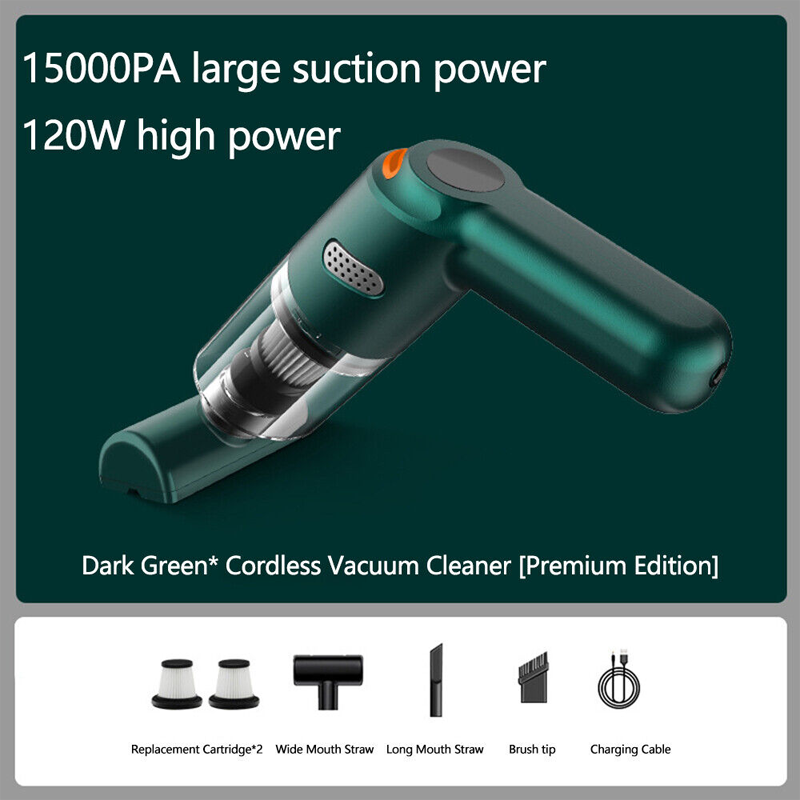 🔥 10,000Pa Powerful Suction — Cordless Car Cleaning Made Easy! 🚗💨