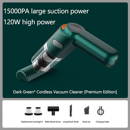🔥 10,000Pa Powerful Suction — Cordless Car Cleaning Made Easy! 🚗💨