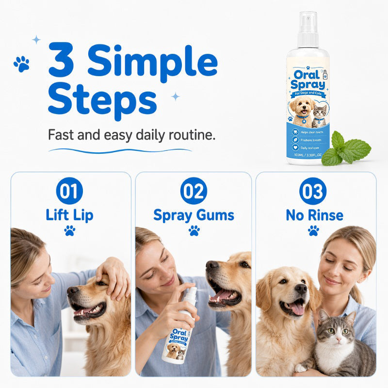 Pet Oral Cleaning Spray 100ml