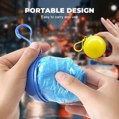 🔥Mini Ball Shape Disposable Raincoat