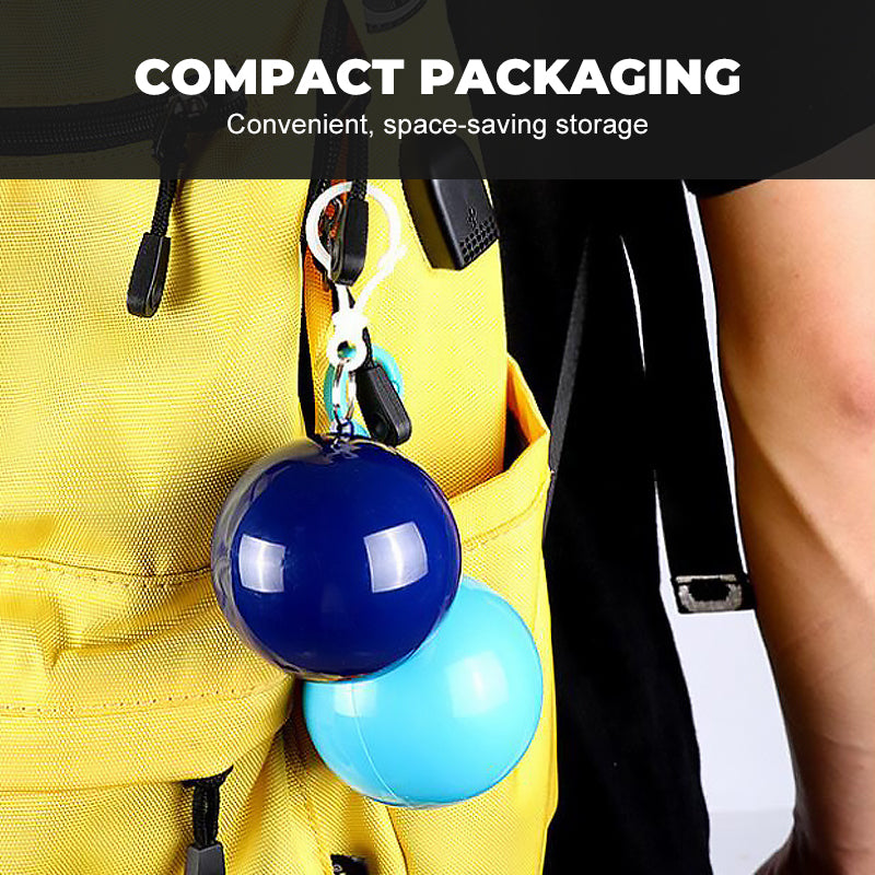 🔥Mini Ball Shape Disposable Raincoat