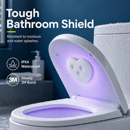 🚽🔥🔥Smart UVC Toilet Sterilizer Light‑Motion Sensor Toilet Bowl Sanitizer Lamp, IPX4 Waterproof Rechargeable UVC Disinfection Device for Bathroom Toilet, Eliminates 99.9% Bacteria for Household Sanitation