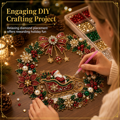 🎄 LIMITED-TIME 50% OFF! 💎 DIY Christmas Diamond Art Kits – Sparkling, Easy Craft, Festive ✨