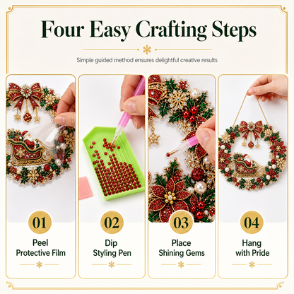 🎄 LIMITED-TIME 50% OFF! 💎 DIY Christmas Diamond Art Kits – Sparkling, Easy Craft, Festive ✨