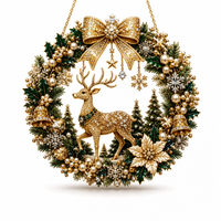 Christmas Golden Deer